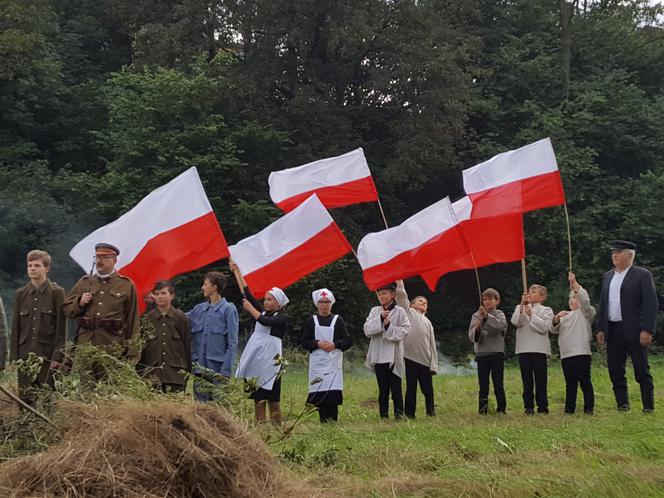 Inscenizacja Bitwy Warszawskiej w Gilowicach