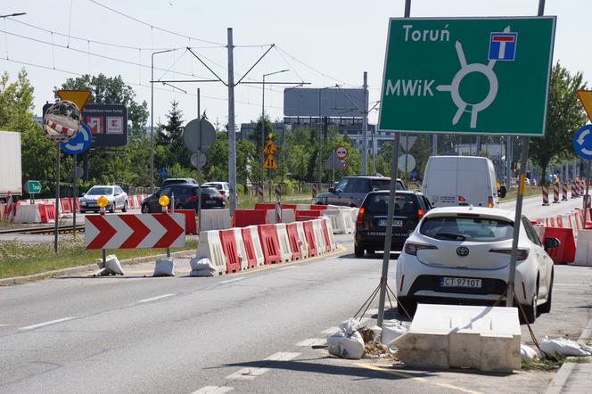 Budowa nowego torowiska na ul. Perłowej w Bydgoszczy 