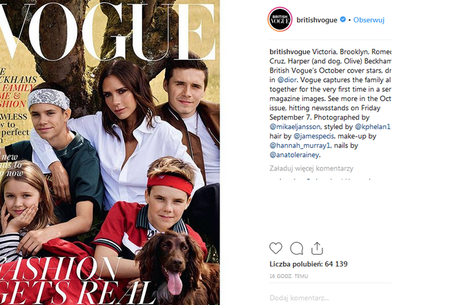 Victoria Beckham David Beckham Harper Beckham  Cruz Beckham Romeo Beckham Brooklyn Beckham 