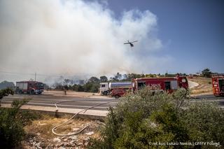 Tragiczna sytuacja pożarowa w Grecji. Na pomoc ruszyli strażacy z Krakowa