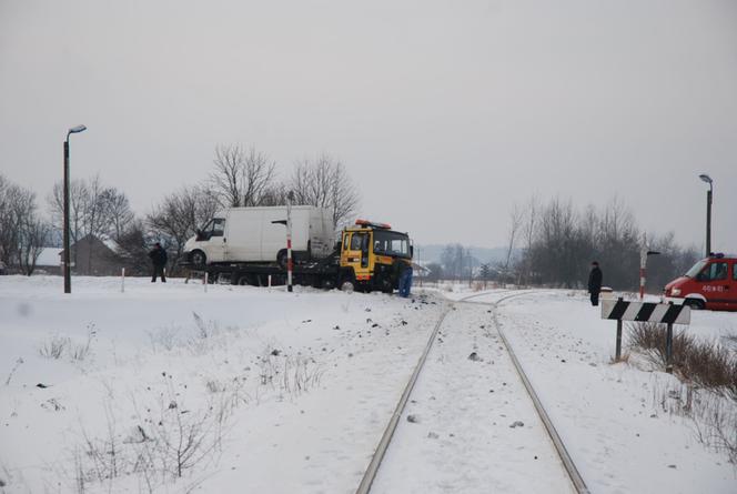 Lubelskie: Jechali wprost pod pociąg