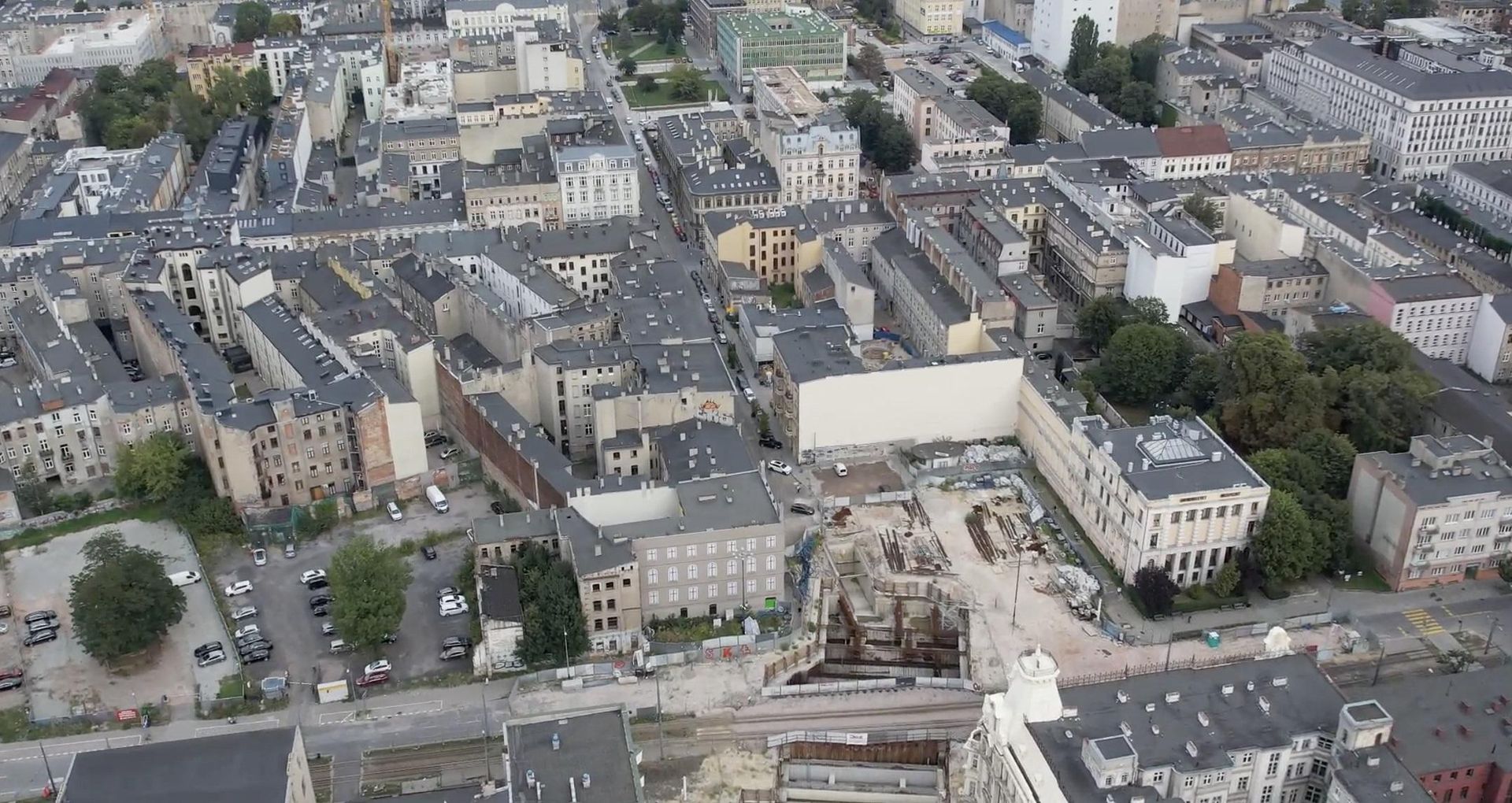 Budowa tunelu w Łodzi