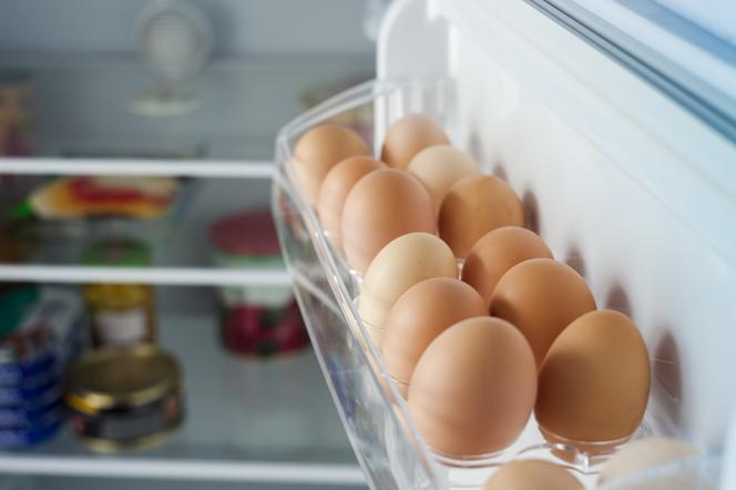 Gdzie trzymać jajka w lodówce?