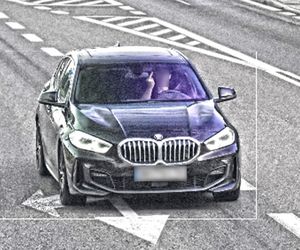 19-letni Ukrainiec z BMW pokazywał środkowy palec fotoradarom. Wpadł w ręce policji