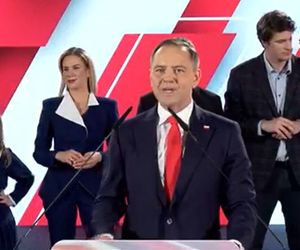 Córka Karola Nawrockiego podczas wieczoru wyborczego