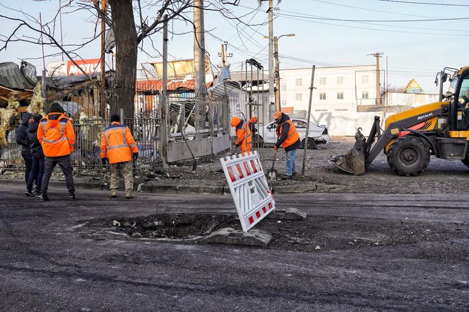 Rosja przeprowadziła jeden z największych ataków z użyciem dronów