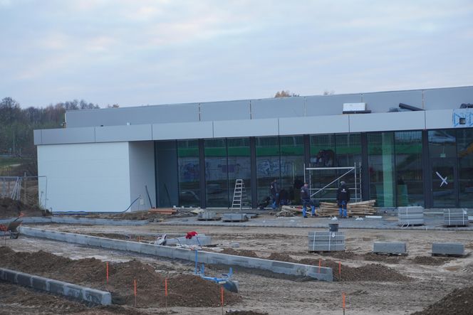 Tak powstaje Lidl na skraju Białegostoku