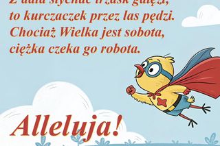 Śmieszne kartki wielkanocne. Zabawne obrazki z tekstem na Wielkanoc