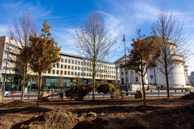 Zmodernizowany Plac Trzech Krzyży