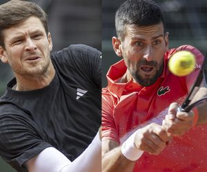Hubert Hurkacz - Novak Djoković RELACJA NA ŻYWO. Finał ATP w Genewie WYNIK LIVE