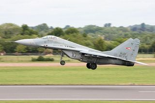 Tajemnicza kradzież części do MiG-29 na Wegrzech