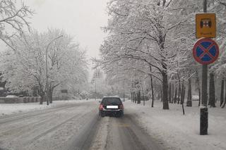 Trudne warunki na drogach w Małopolsce! Śnieg prawdziwą ZMORĄ kierowców
