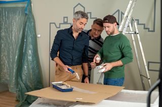 Na sygnale odc. 692. Benio (Hubert Jarczak), Kuba (Wojciech Zygmunt), Artur Góra (Tomasz Piątkowski)