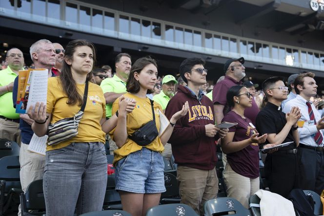 Polonia z Chicago modliła się za Leona XIV na stadionie