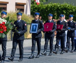 Ostatnie pożegnanie st. ogn. Łukasza Włodarczyka