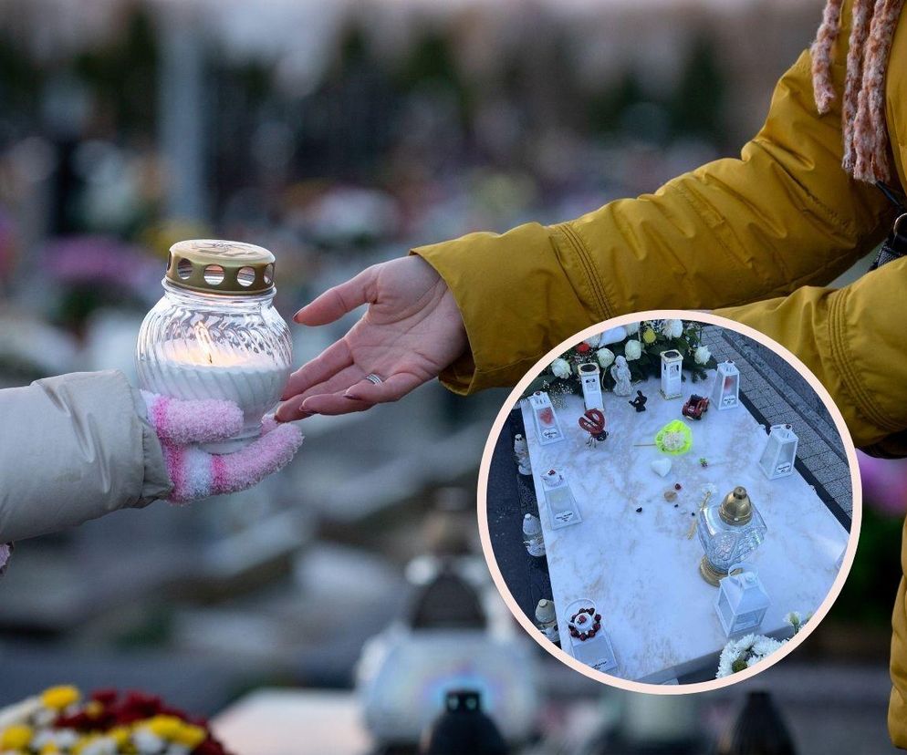Z grobu dziecka ktoś zabrał bezcenne pamiątki. „Ogromny ból”