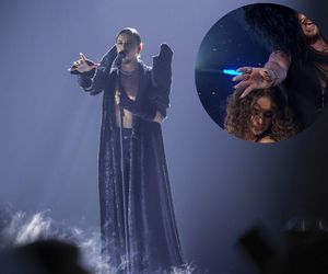 Michał Szpak tak się przejął na scenie, że zgubił mikrofon! Na szczęście nie był sam
