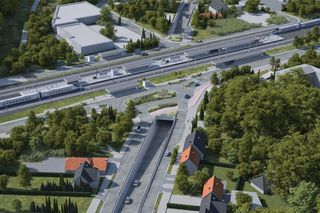 Nowy tunel w Rembertowie