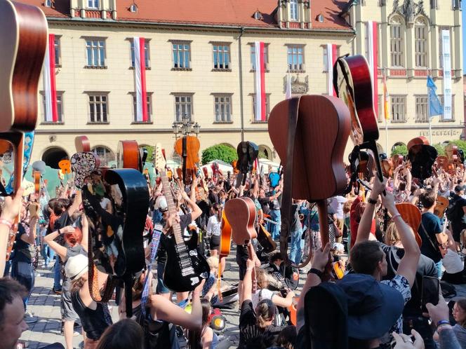 Gitarowy Rekord Świata 2024 we Wrocławiu