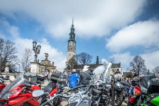 Motocyklowy Zlot Gwiaździsty na Jasnej Górze w Częstochowie