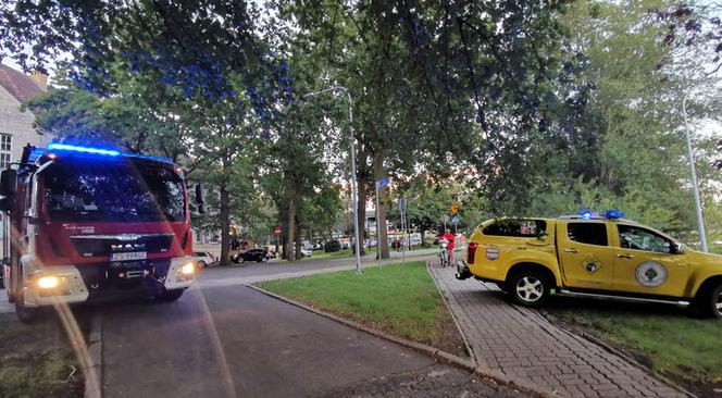 Kołobrzeg; Kobieta skoczyła z mostu do rzeki