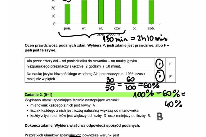 Egzamin Ósmoklasisty 2024 - MATEMATYKA