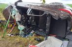 Tragiczny wypadek pod Giżyckiem. Nie żyje 54-letnia kobieta