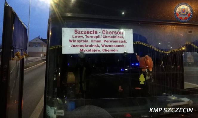 Pijany kierowca autobusu. Miał zawieźć ludzi ze Szczecina na Ukrainę