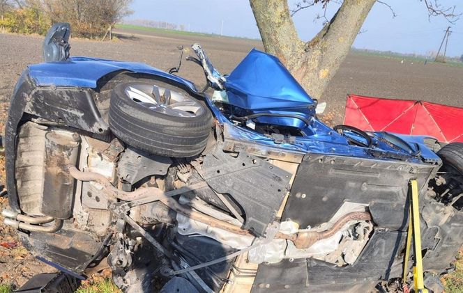 Tragiczny wypadek pod Inowrocławiem. Mateusz nie miał żadnych szans