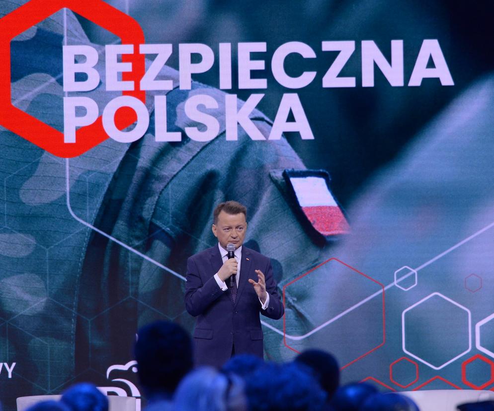 Mariusz Błaszczak na konwencji programowa PiS