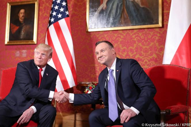 Andrzej Duda, Donald Trump