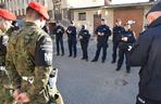 Patrol policji i wojska w Elblągu 5