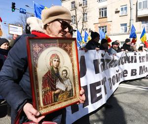 Potężna demonstracja w Mołdawii, w Kiszyniowie.