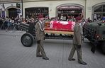 Pogrzeb Lecha i Marii Kaczyńskich w Krakowie, 2010r.