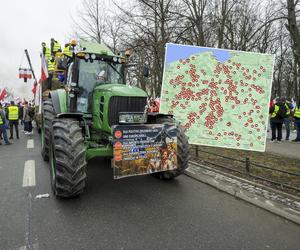 Strajk rolników 20 marca 2024 [MAPA]