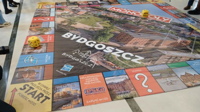 Premiera Monopoly Bydgoszcz. Na planszy jest wszystko co najlepsze w mieście. Polubicie pole Eski Bydgoszcz? 