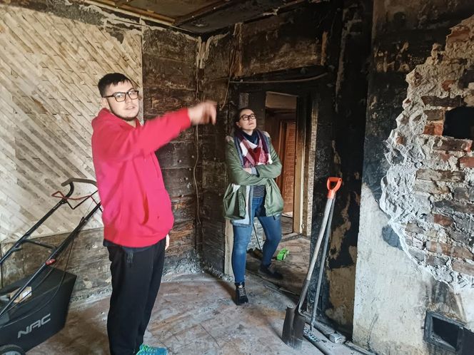 Sąsiadka uratowała mnie z pożaru