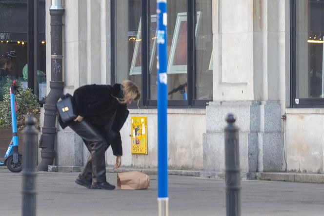 Małgorzata Socha w pogoni za torbą