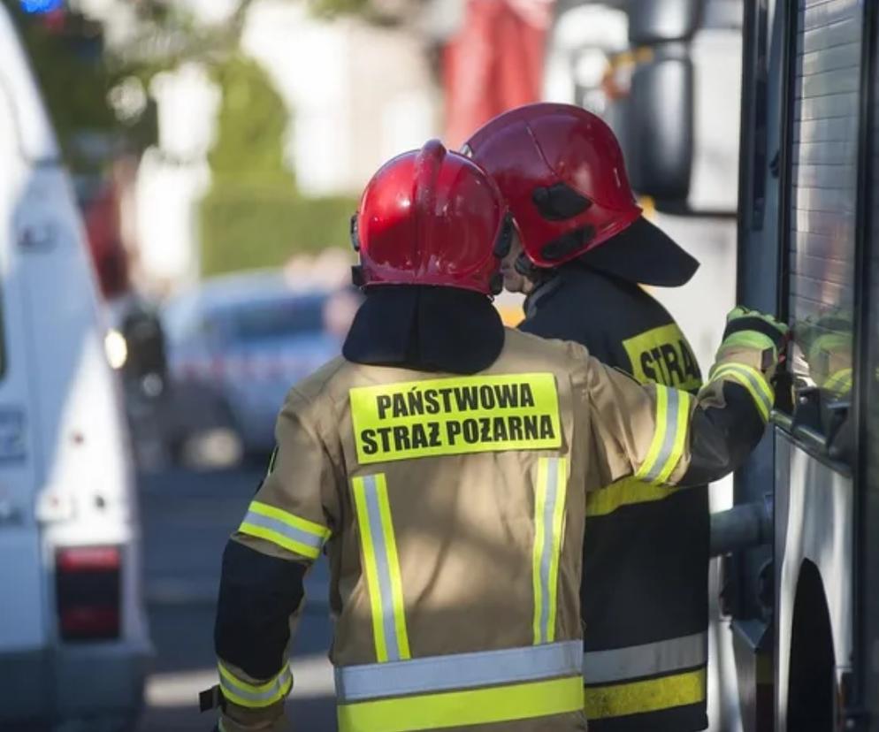 Tragiczny pożar w Bielsku-Białej. Zginął 86-letni mężczyzna 