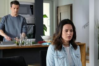 M jak miłość odc. 1676: Kasia Stawska (Paulina Lasota), Jakub Karski (Krzysztof Kwiatkowski)