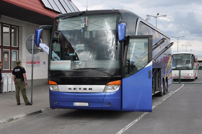 O krok od tragedii w Korczowej: Podróżujący na Ukrainę podciął sobie żyły w autokarze