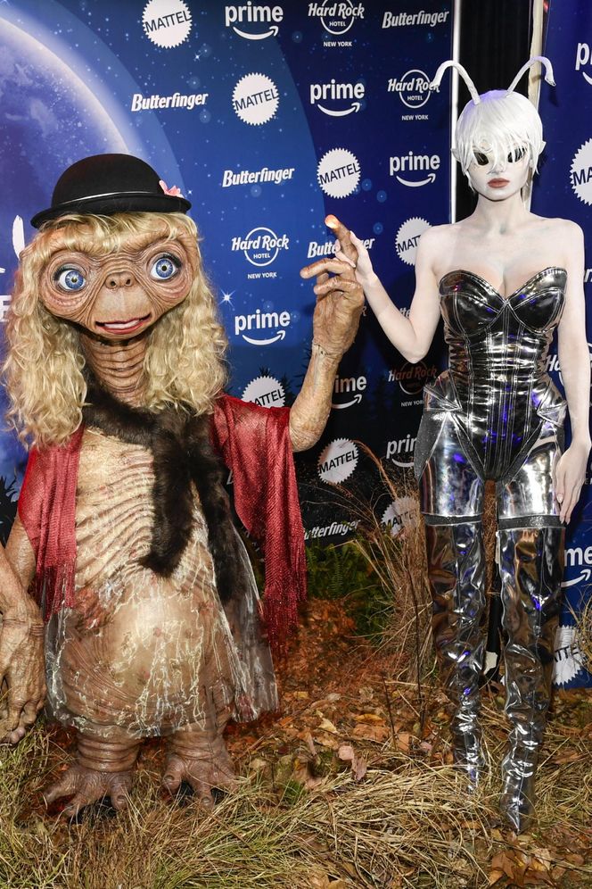 Oto przebrania gwiazd na Halloween! Ona przebrała się bez ubrań! a Heidi Klum za E.T.