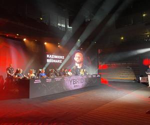 Konferencja w przed galą Hybrid MMA 4  w Zielonej Górze