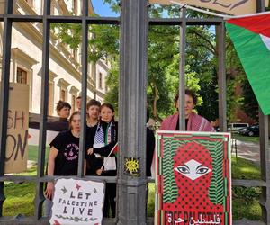 Protest studentów UJ. Tym razem chodzi o współpracę z Izraelem