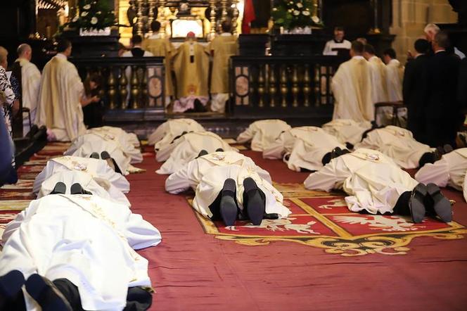 Kraków. Abp Marek Jędraszewski wyświęcił nowych księży. Chętnych więcej niż rok temu