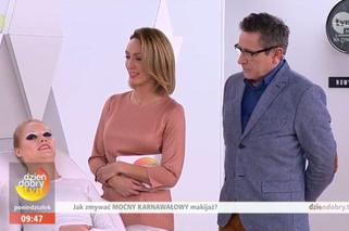 Dzień dobry TVN uczy zmywać sylwestrowy makijaż z Pytania na śniadanie
