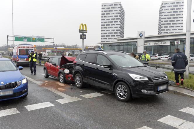 Poranny wypadek przy Ostrobramskiej