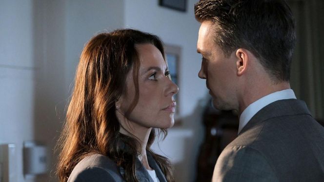 M jak miłość odc. 1890. Martyna (Magdalena Turczeniewicz), Jakub Karski (Krzysztof Kwiatkowski)