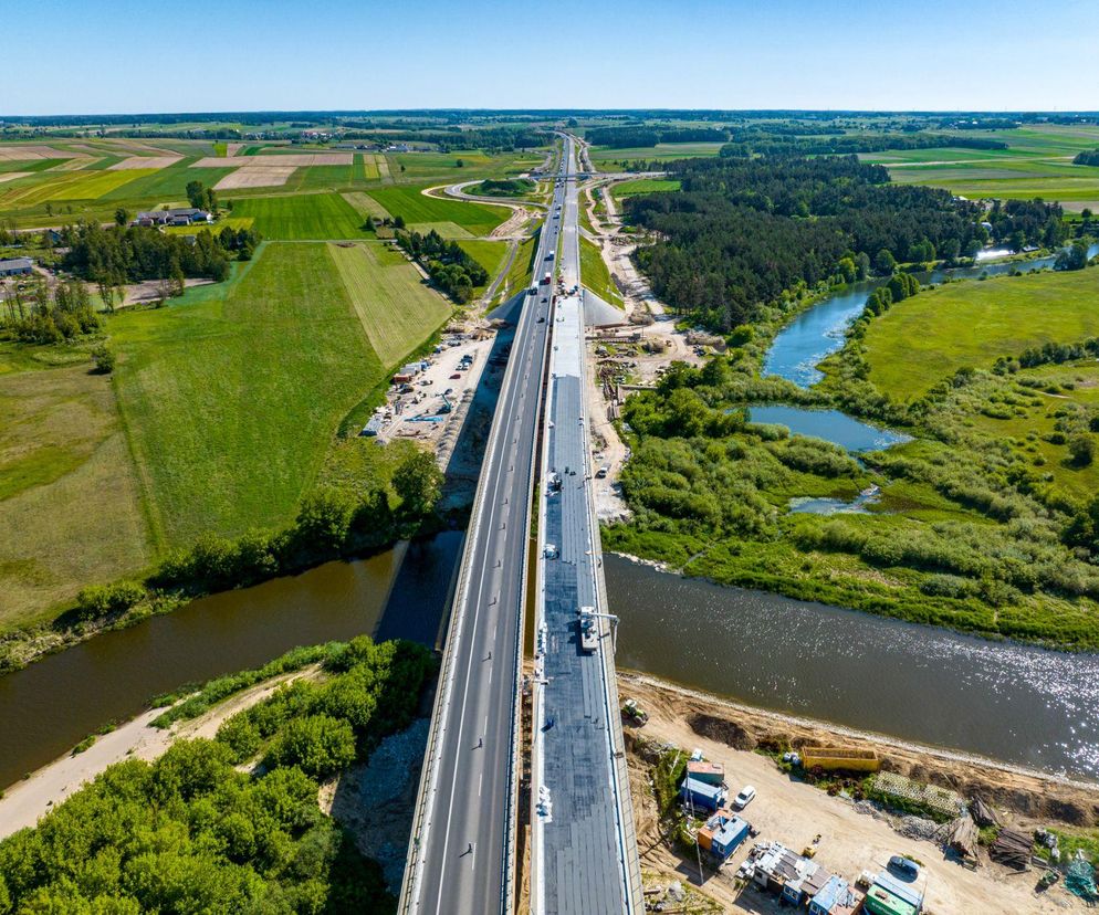 Obwodnica Łomży w budowie - najświeższe zdjęcia - maj 2025