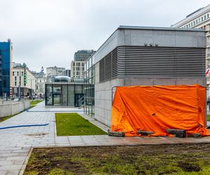 Parking podziemny pod placem Powstańców Warszawy w Warszawie